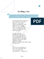 NCERT Book For Class 9 English Poem On Killing A Tree