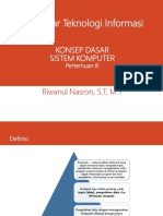 Pert. 3 - Konsep Sistem Komputer
