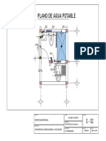 Plano de Agua Potable: Propuesta de Baño Rural ING. Mille Brian Camere Huzco Sr. Jorge Arana