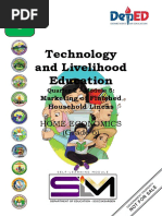 Technology and Livelihood Education: Home Economics (Grade 6)