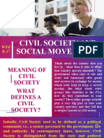 Civil Society and Social Movements Explained