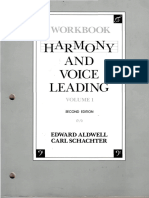 Aldwell Schachter Workbook Harmony and V