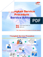 7 step Service Procedur SA