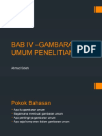 Bab IV - Gambaran Umum Penelitian