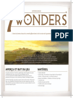 Règles 7 Wonders 2ème Édition