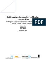 Addressing Depression in Muslim Communities