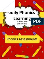 Jolly Phonics Learning