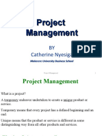 Project Management Slides 2019