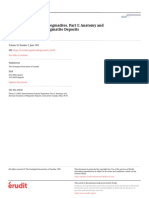 Rare Element Granitic Pegmatites. Part I