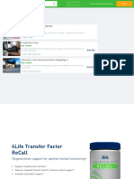 4life Transfer Factor ReCall-manual