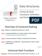 Universal Hash Functions Explained