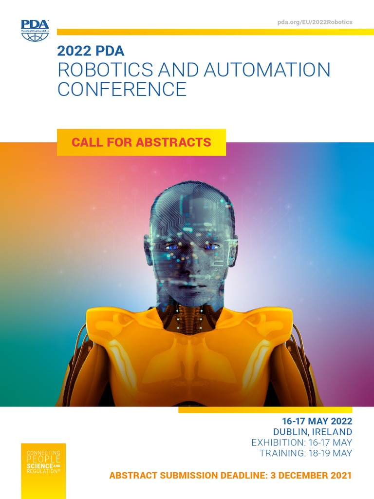 Robotics and Automation Conference Call For Abstracts PDF