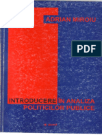 Introducere in Analiza Politicilor Publice
