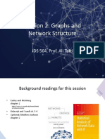 Graphs and Network Structure