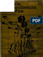 BENEVOLO, Leonardo; História Da Arquitetura Moderna