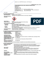 Safety Data Sheet (SDS) : Nippon Grease Co., Ltd. E4377005 Date:June 1, 2016 Page.1/5