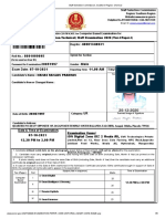 Staff Selection Commission, Southern Region, Chennai ADMIT CARD