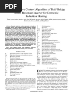 Load-Adaptive Control Algorithm of Half-Bridge Series Resonant Inverter For Domestic Induction Heating