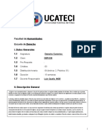 Derecho Canonico Programa