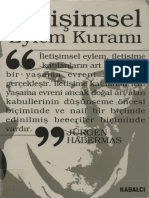 6337 2 Iletishimsel Eylem Qurami 2 Jurgen Habermas Mustafa Tuzel 1998 477s