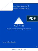 ABMA Business Management Syllabus