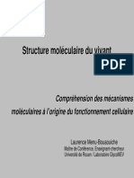 Structure Moléculaire Du Vivant 2009