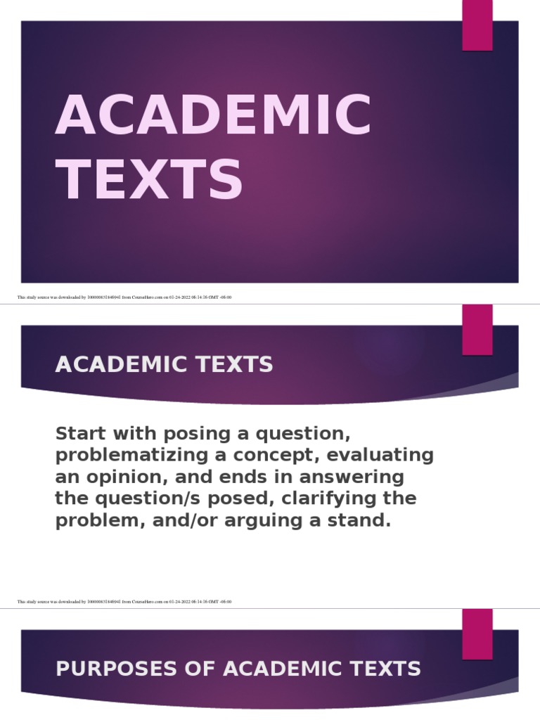 Academic Texts | PDF | Thesis | Science