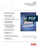 Data Sheet: Field Ultrasonic Level System