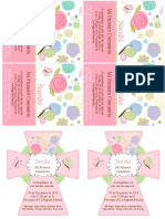 Kit Imprimible Comunión Flores