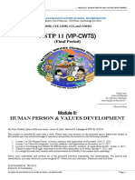 Marvin Lalangan - NSTP 11 - Module 8-Human Person & Values Development - SY 2021-2022