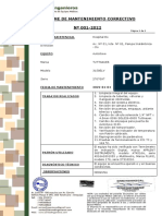 Informe de Mtto Correctivo Ilo 2022