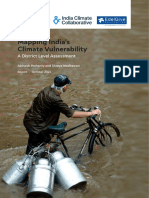 Ceew Study On Climate Change Vulnerability Index and District Level Risk Assessment
