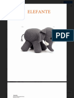 Elefantinho Fofo Print