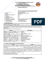 Silabo de Ingles Viii: Instituto de Educación Superior Pedagógico Público "Educación Física" Iesppef Lampa - Puno - Perú