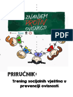 Priručnik Trening Socijalnih Vještina U Prevenciji Ovisnosti Za Web