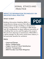 Impact of Bim For Architecture