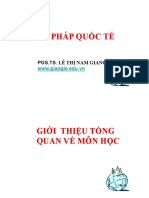 Bài Giảng Tư Pháp Quốc Tế