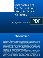 Financial Analysis of Yen Bai Cement and Minerals Joint Stock Company