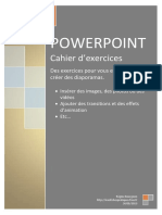 Powerpoint: Cahier D'exercices