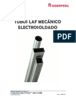 Tubos LAF mecánicos electrosoldados