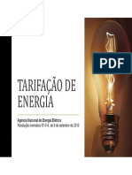 Sistema Tarifário Energia