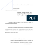 COSTA, B. 2005 Suicidio Na Infancia - Uma Analise Dos Estudos Brasileiros