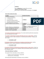 GUC Internship General Guidelines