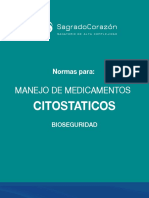 Manual Bioseguridad M-Citostatico