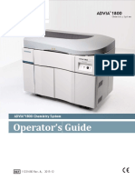 Siemens Advia 1800 Operator's Guide