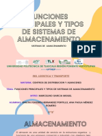 FUNCIONES PRINCIPALES Y TIPOS DE SISTEMAS DE ALMACENAMIENTO - Emilyn y Ana