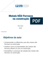 6 PCC 3221 Aula 5 Metais Nã O-Ferr 2019 v2