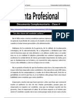 Venta Profesional (Documento Complementario - Clase 4)