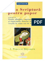 Ion Popescu Bajenaru - Sfanta Scriptura Pentru Popor
