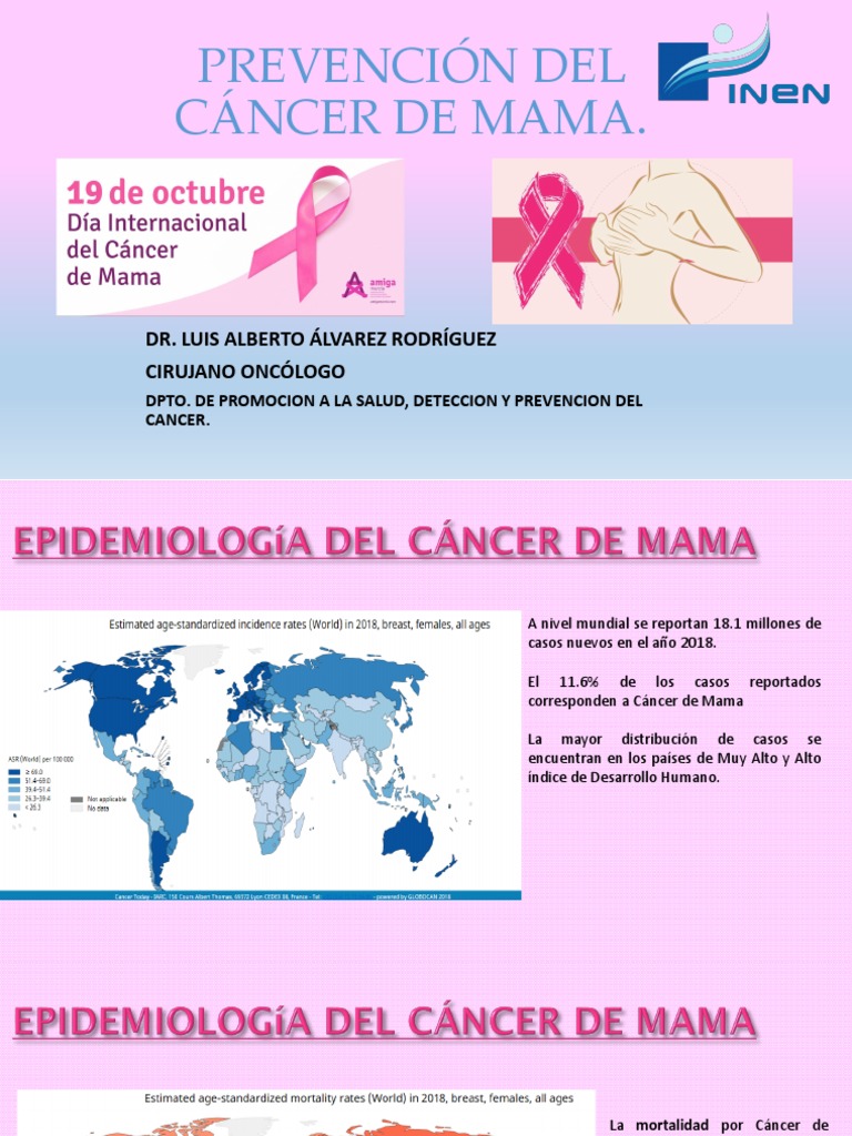 Prevención y Diagnóstico del Cáncer de Mama | PDF | Cáncer de mama | Cáncer